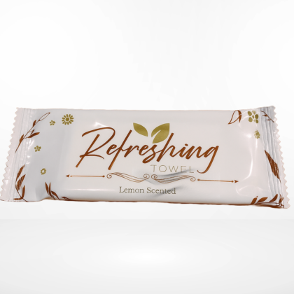 Refreshing disposable wet wipes
